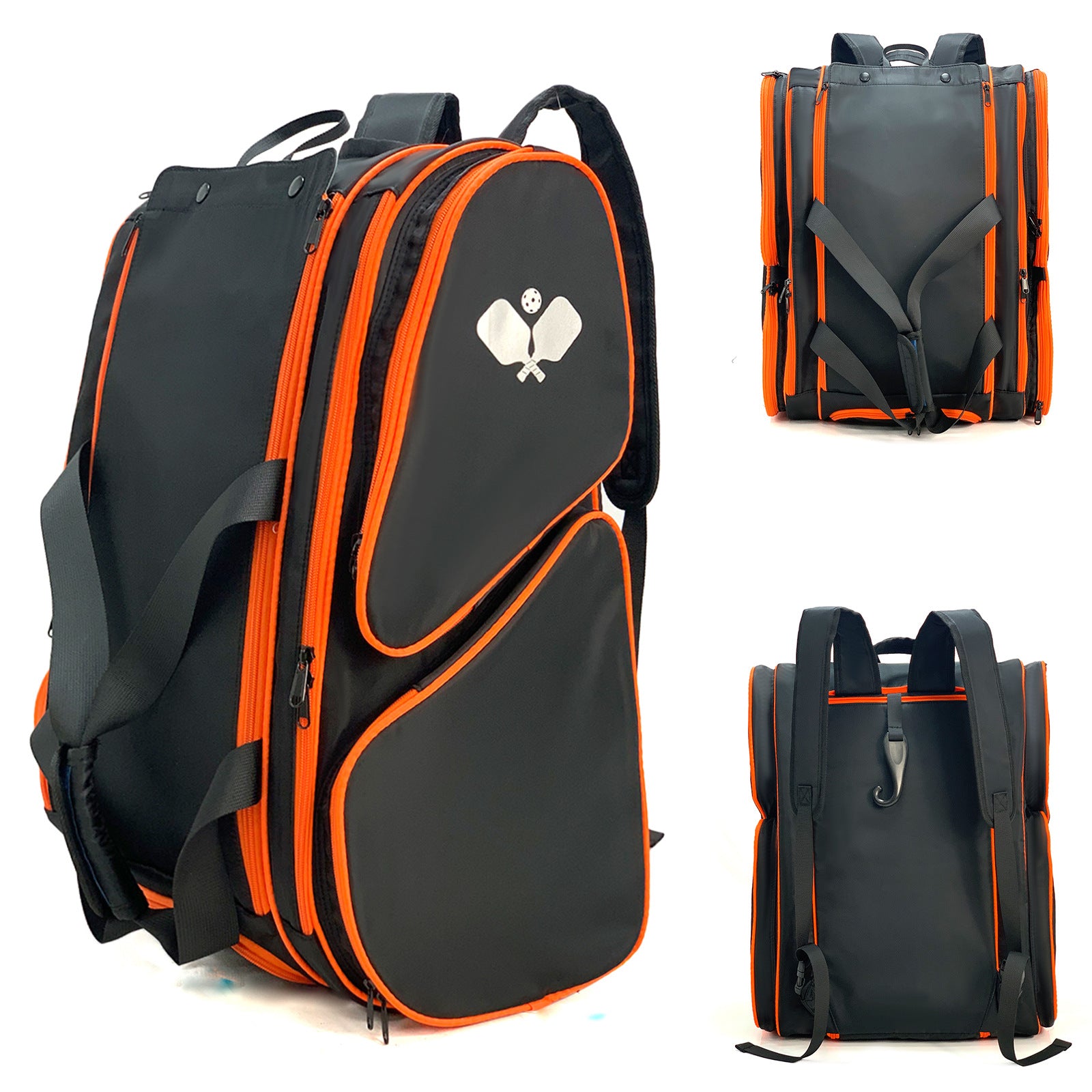 Amazon spot neoprene shoulder bag badminton bag multi-function outdoor pickleball bag portable tennis bag