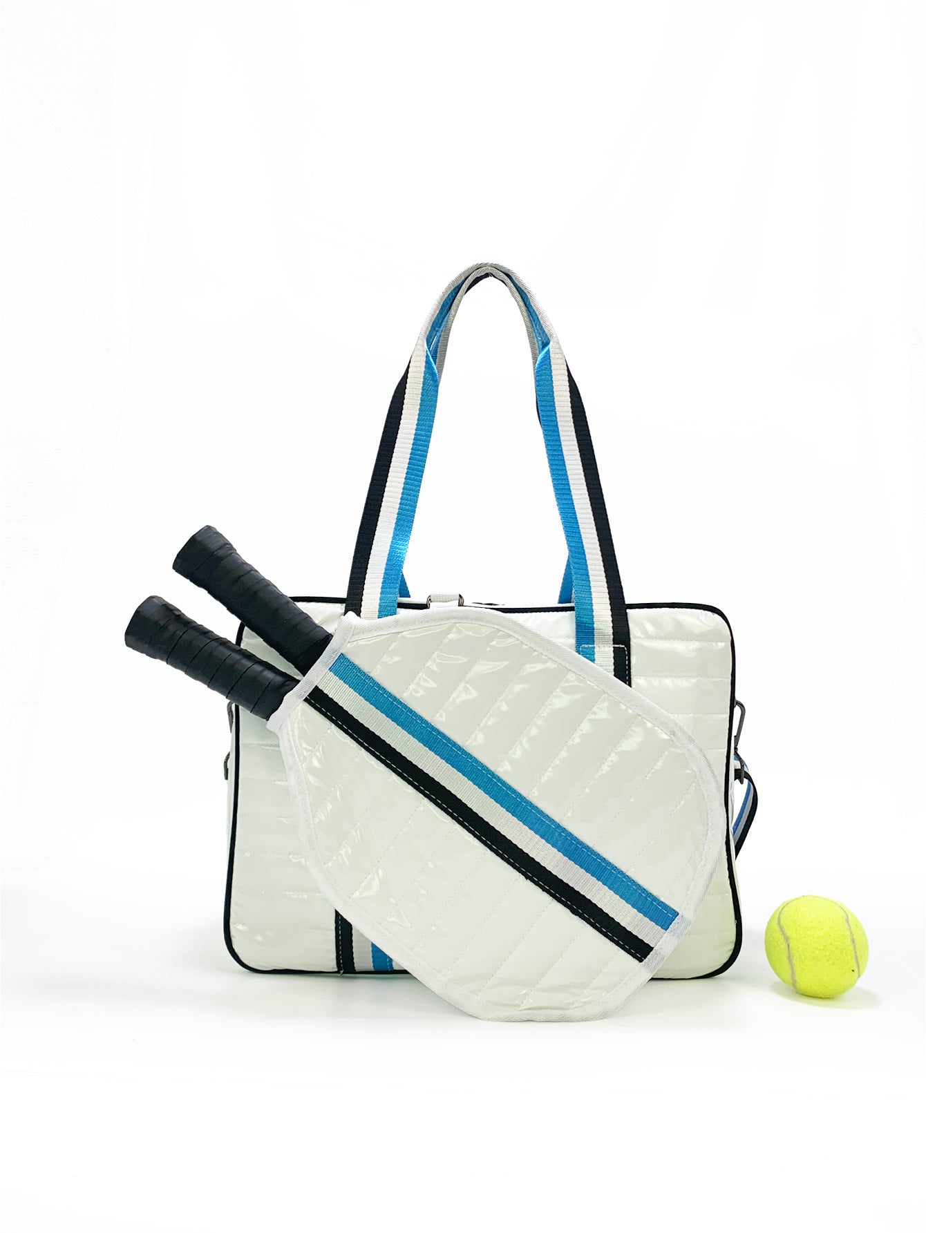 Amazon spot neoprene shoulder bag badminton bag multi-function outdoor pickleball bag portable tennis bag