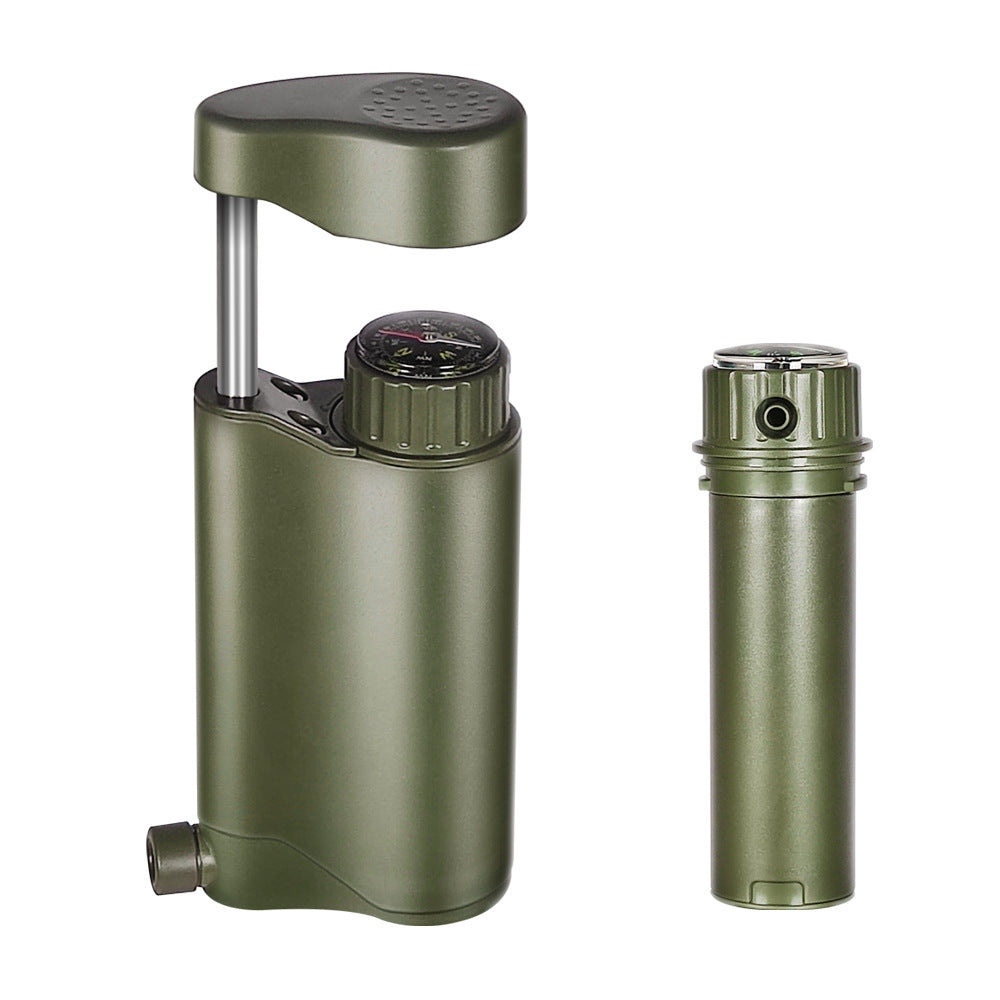 Outdoor hand pump water purifier is a must-have for outdoor survival and disaster emergency