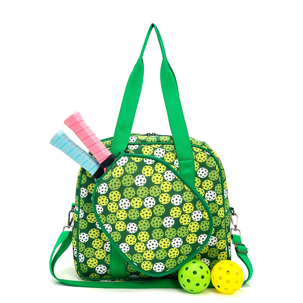 Amazon spot neoprene shoulder bag badminton bag multi-function outdoor pickleball bag portable tennis bag