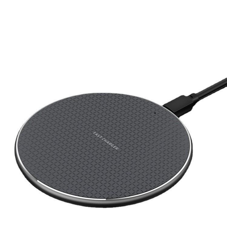 Q25 wireless charger 15W desktop round wireless charger is suitable for fast charging of Apple and Huawei mobile phones