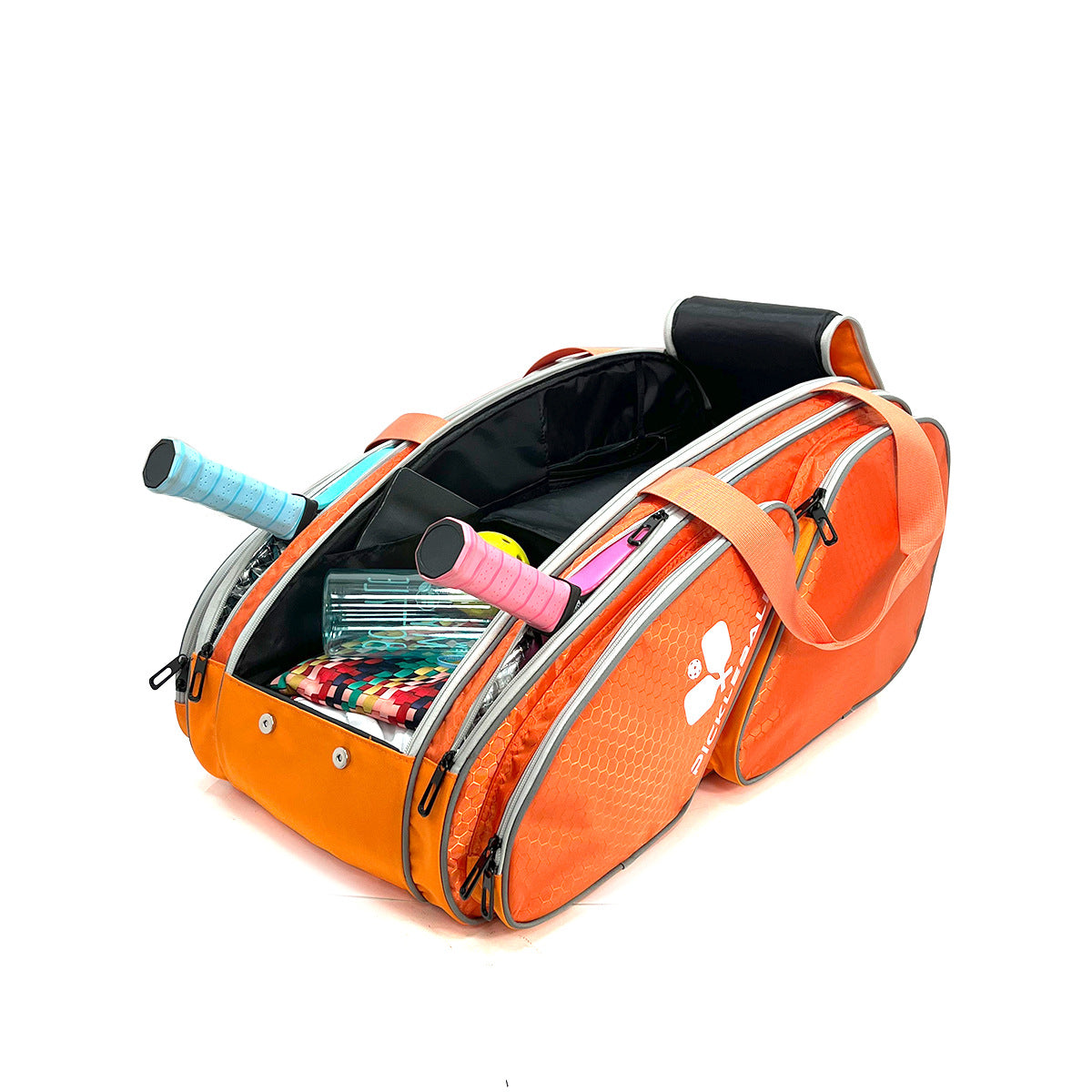 Amazon spot neoprene shoulder bag badminton bag multi-function outdoor pickleball bag portable tennis bag
