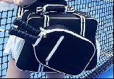 Amazon spot neoprene shoulder bag badminton bag multi-function outdoor pickleball bag portable tennis bag