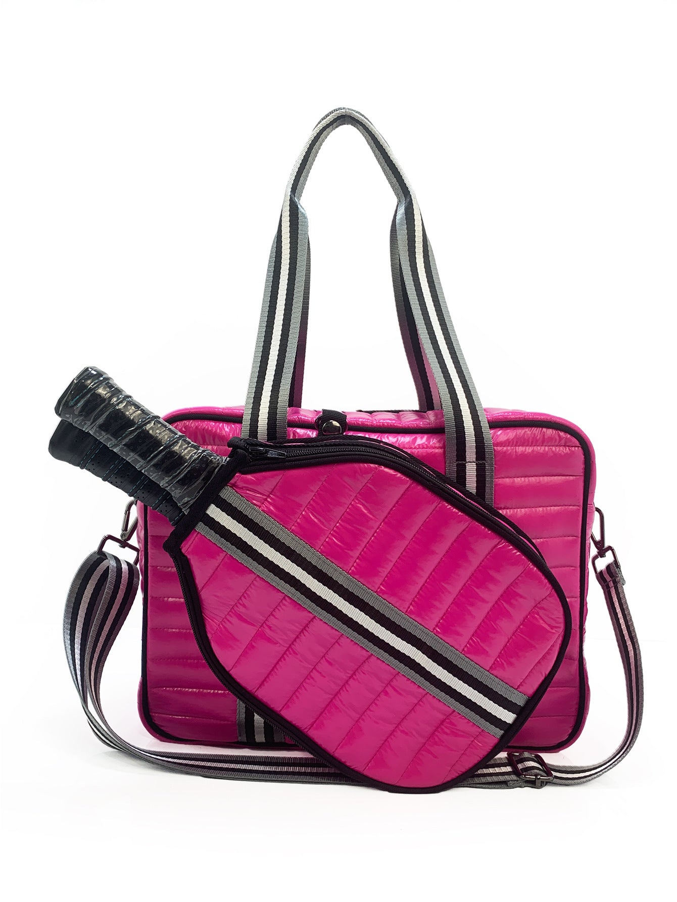 Amazon spot neoprene shoulder bag badminton bag multi-function outdoor pickleball bag portable tennis bag