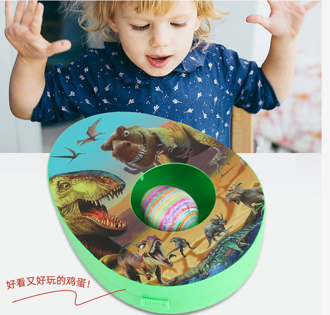 Happy Easter Egg Decoration Set Easter DIY Painted Egg Painting Game Drawing Board Playing Water Turtle