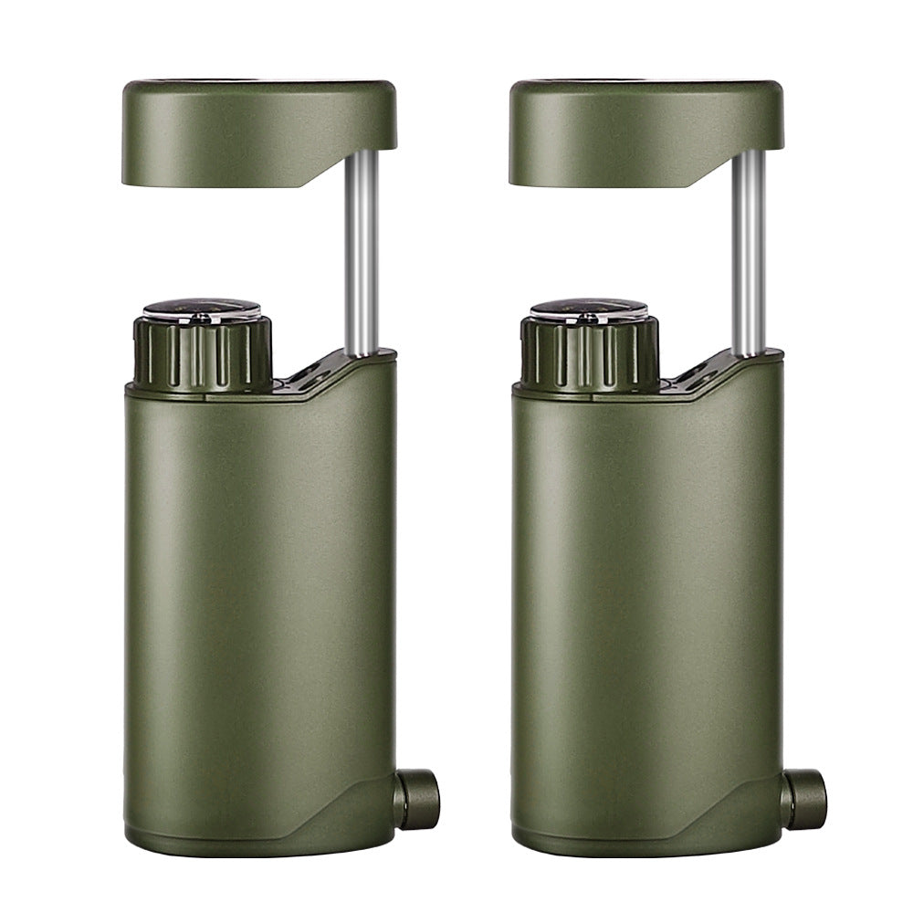 Outdoor hand pump water purifier is a must-have for outdoor survival and disaster emergency
