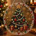 New 5D diamond painting pendant for cross-border Amazon, Christmas holiday ornament, diamond painting pendant factory direct sales.