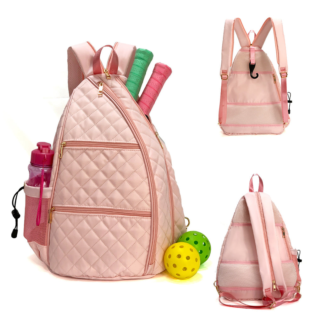 Amazon spot neoprene shoulder bag badminton bag multi-function outdoor pickleball bag portable tennis bag