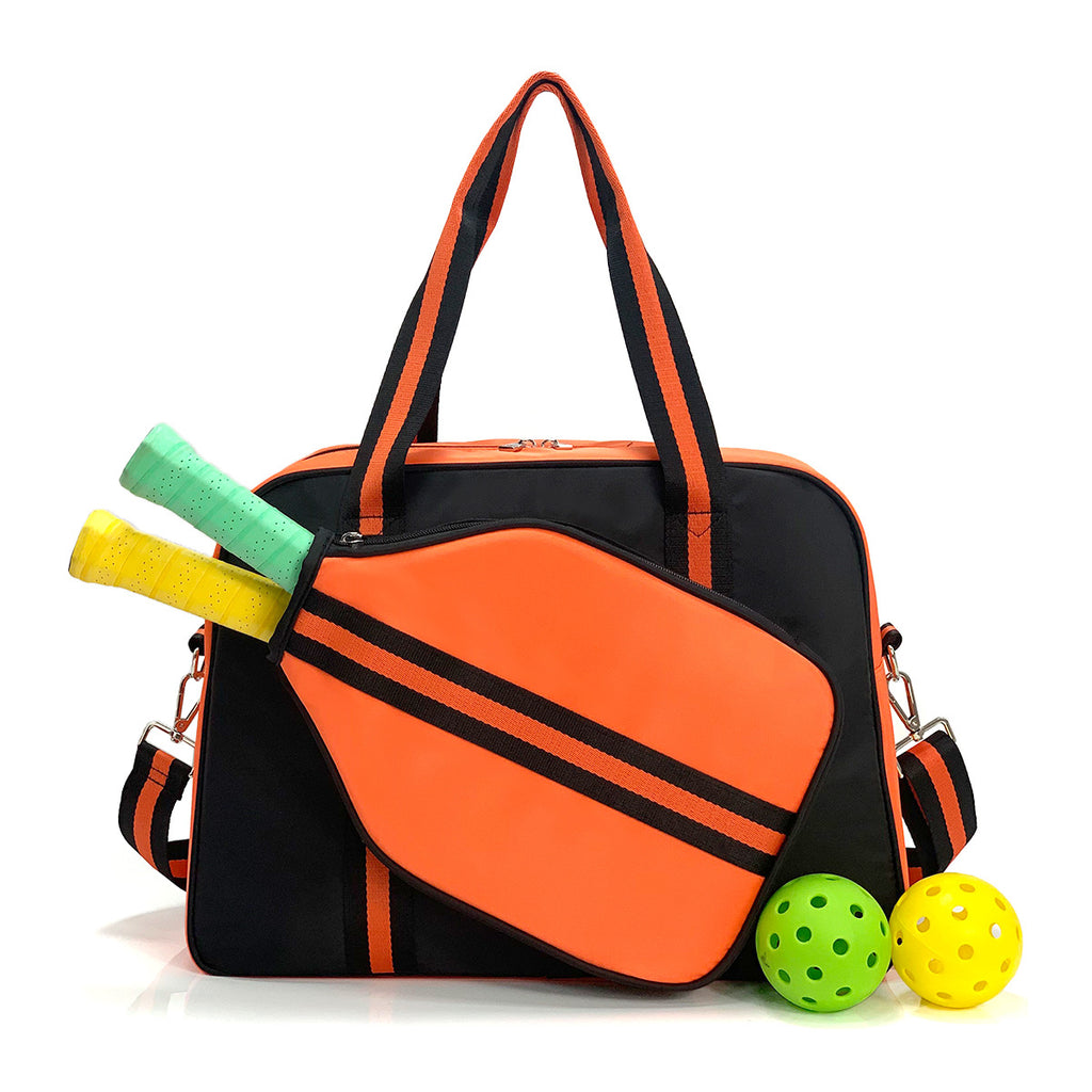 Amazon spot neoprene shoulder bag badminton bag multi-function outdoor pickleball bag portable tennis bag