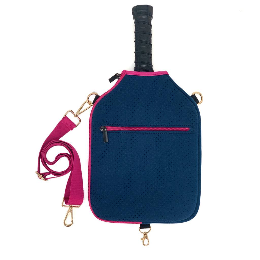 Amazon spot neoprene shoulder bag badminton bag multi-function outdoor pickleball bag portable tennis bag