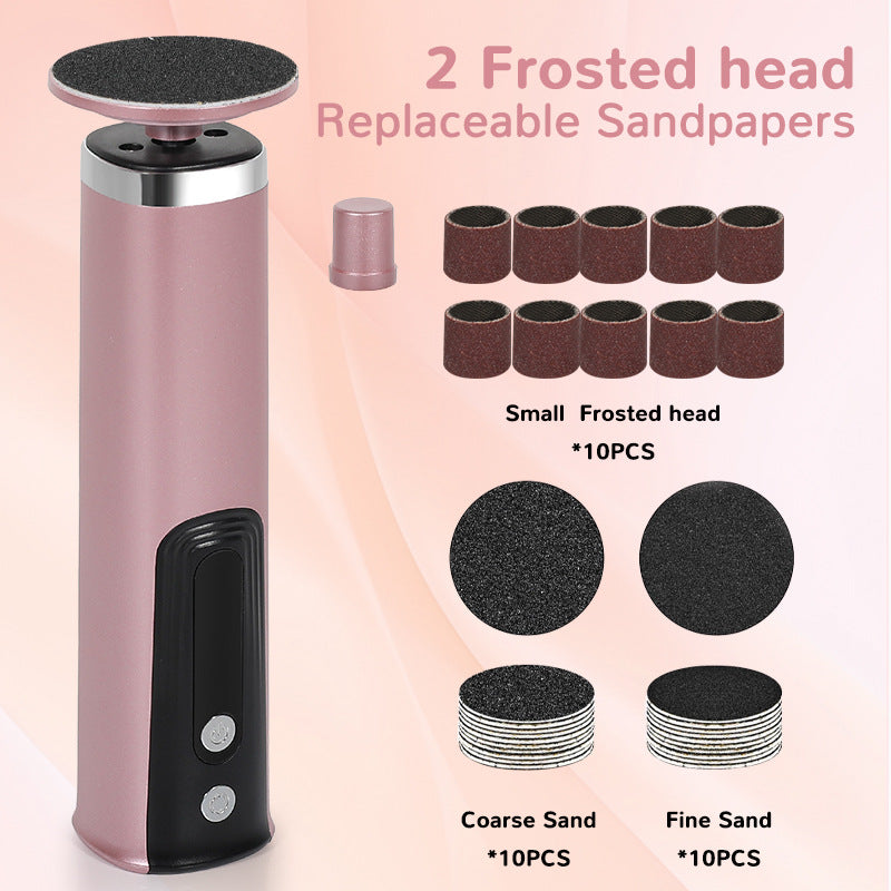New pedicure device type-c fast charging electric foot grinder 6-speed adjustment to remove dead skin and calluses without hurting feet