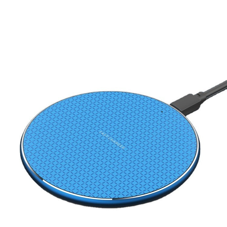 Q25 wireless charger 15W desktop round wireless charger is suitable for fast charging of Apple and Huawei mobile phones
