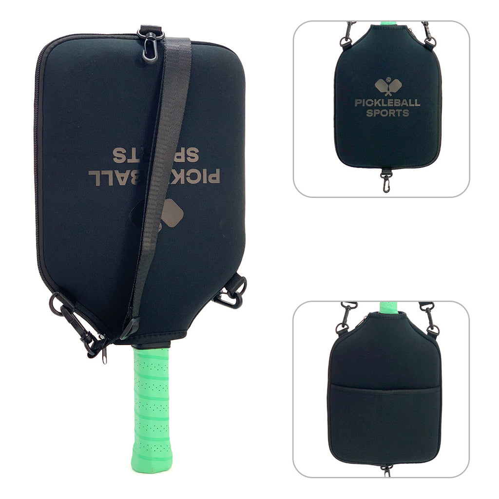 Amazon spot neoprene shoulder bag badminton bag multi-function outdoor pickleball bag portable tennis bag
