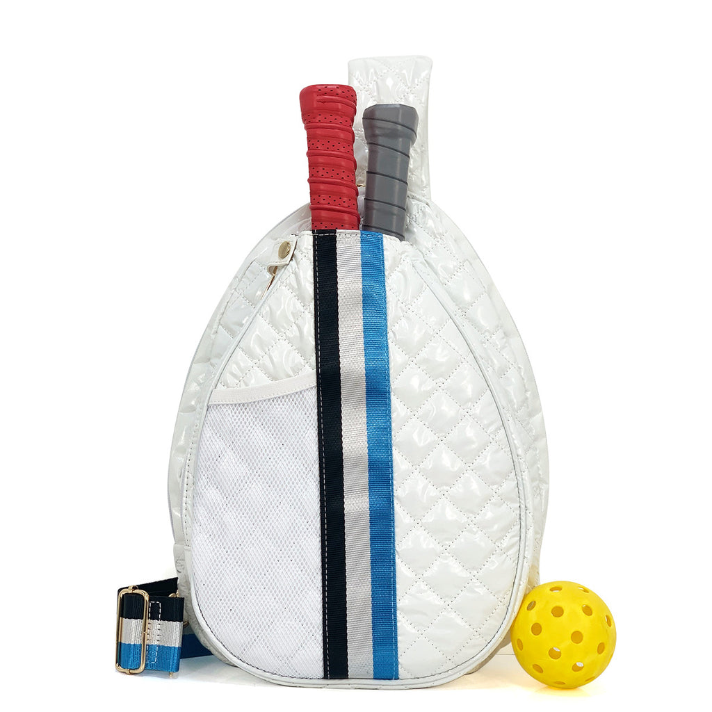Amazon spot neoprene shoulder bag badminton bag multi-function outdoor pickleball bag portable tennis bag