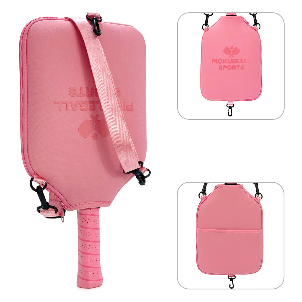 Amazon spot neoprene shoulder bag badminton bag multi-function outdoor pickleball bag portable tennis bag