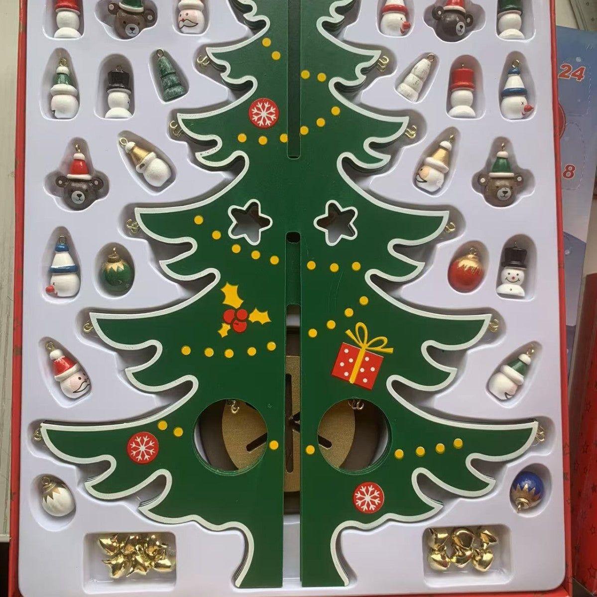 Y-Cross-Border New Product: Christmas Tree Arrival Calendar (Blind Calendar)