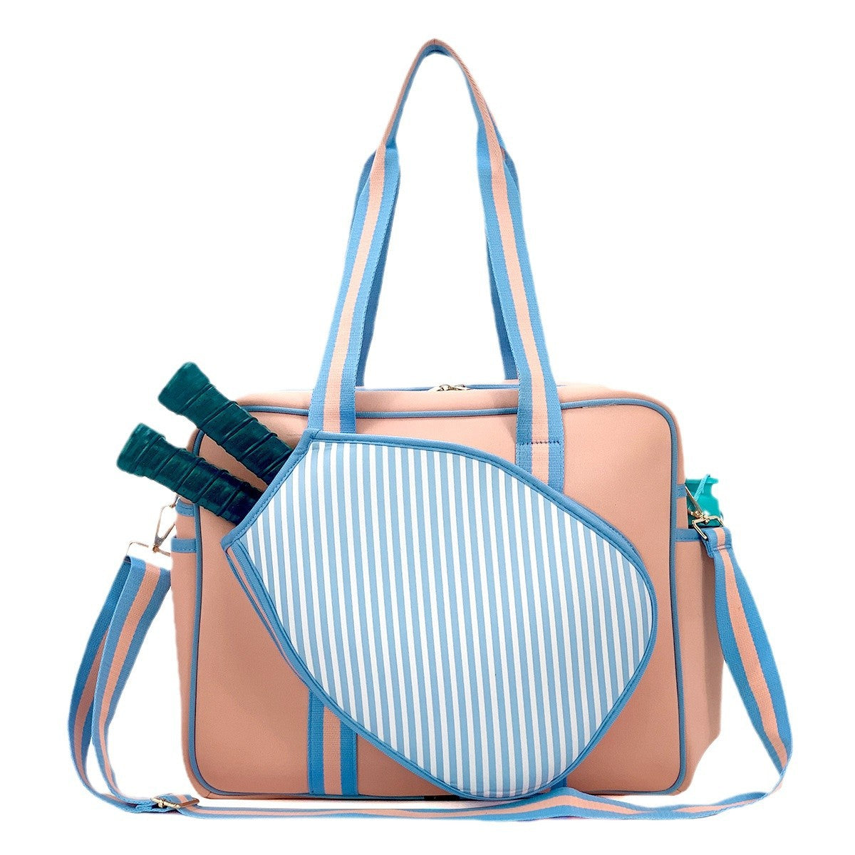 Amazon spot neoprene shoulder bag badminton bag multi-function outdoor pickleball bag portable tennis bag