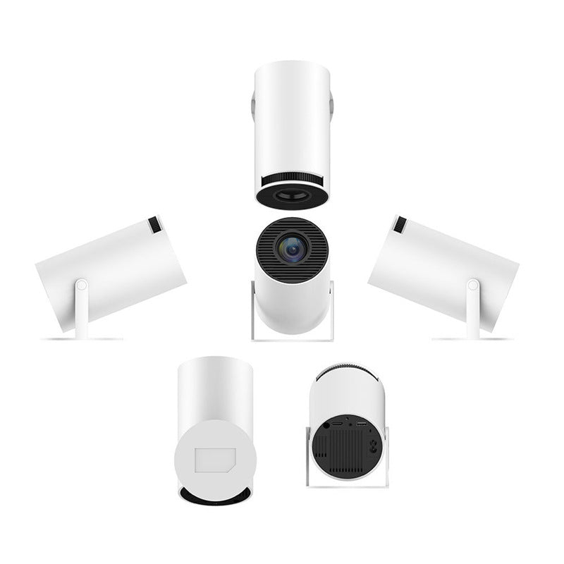 HY300 smart projector LCD projector home projector Android projector 4K home HD projector