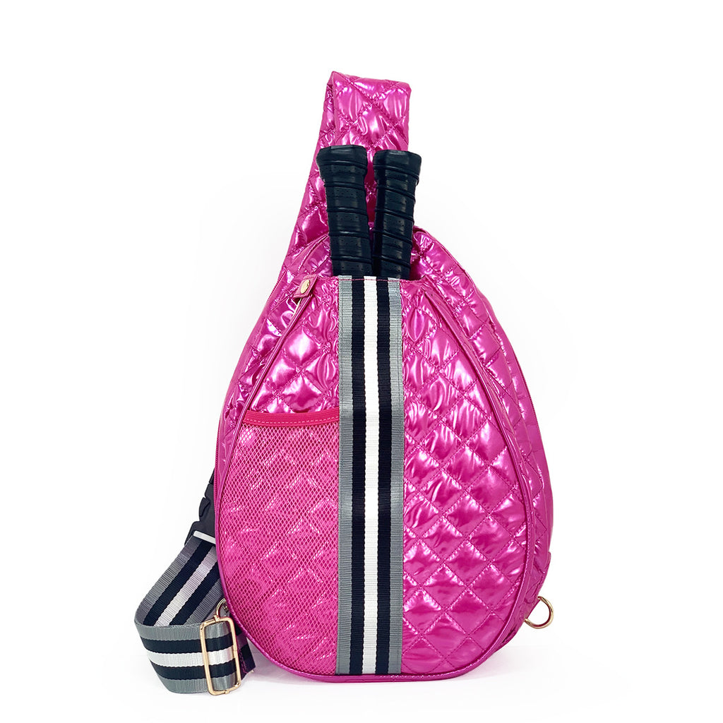 Amazon spot neoprene shoulder bag badminton bag multi-function outdoor pickleball bag portable tennis bag