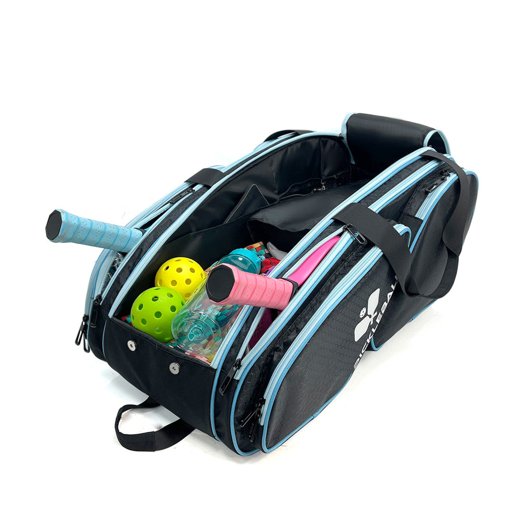 Amazon spot neoprene shoulder bag badminton bag multi-function outdoor pickleball bag portable tennis bag