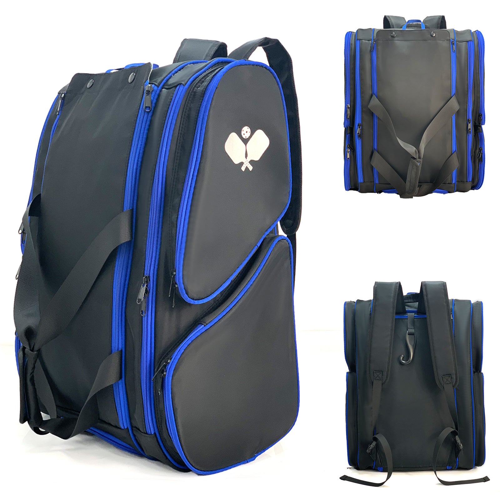 Amazon spot neoprene shoulder bag badminton bag multi-function outdoor pickleball bag portable tennis bag