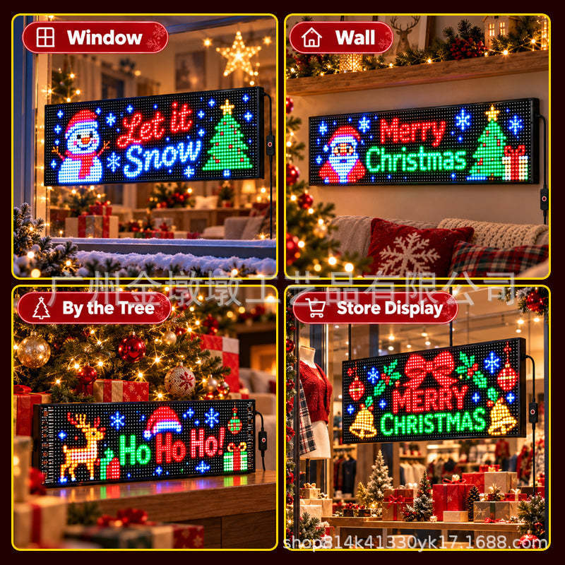 Cross-border App-Controlled LED Christmas Tree Lights Smart DIY Display Lights