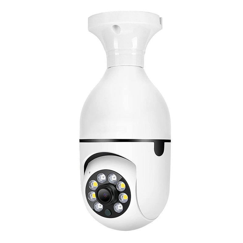 A6 Bulb Camera Full Color Dual Light 360° Home Wireless Surveillance Camera Baby Surveillance Camera E27