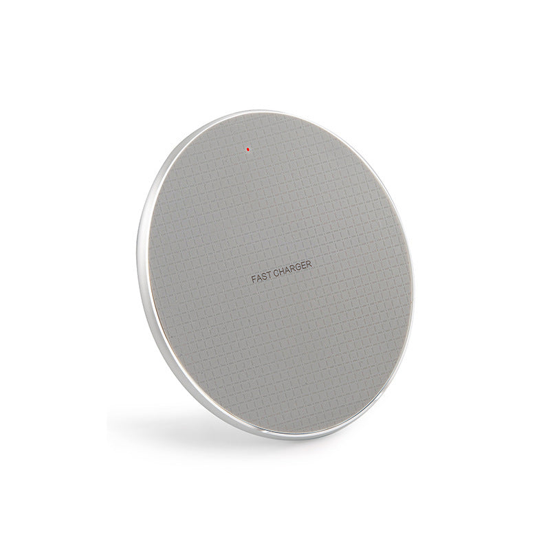 Q25 wireless charger 15W desktop round wireless charger is suitable for fast charging of Apple and Huawei mobile phones