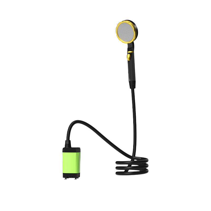 Outdoor shower bathing artifact camping site dormitory home simple electric mobile shower cross-border set