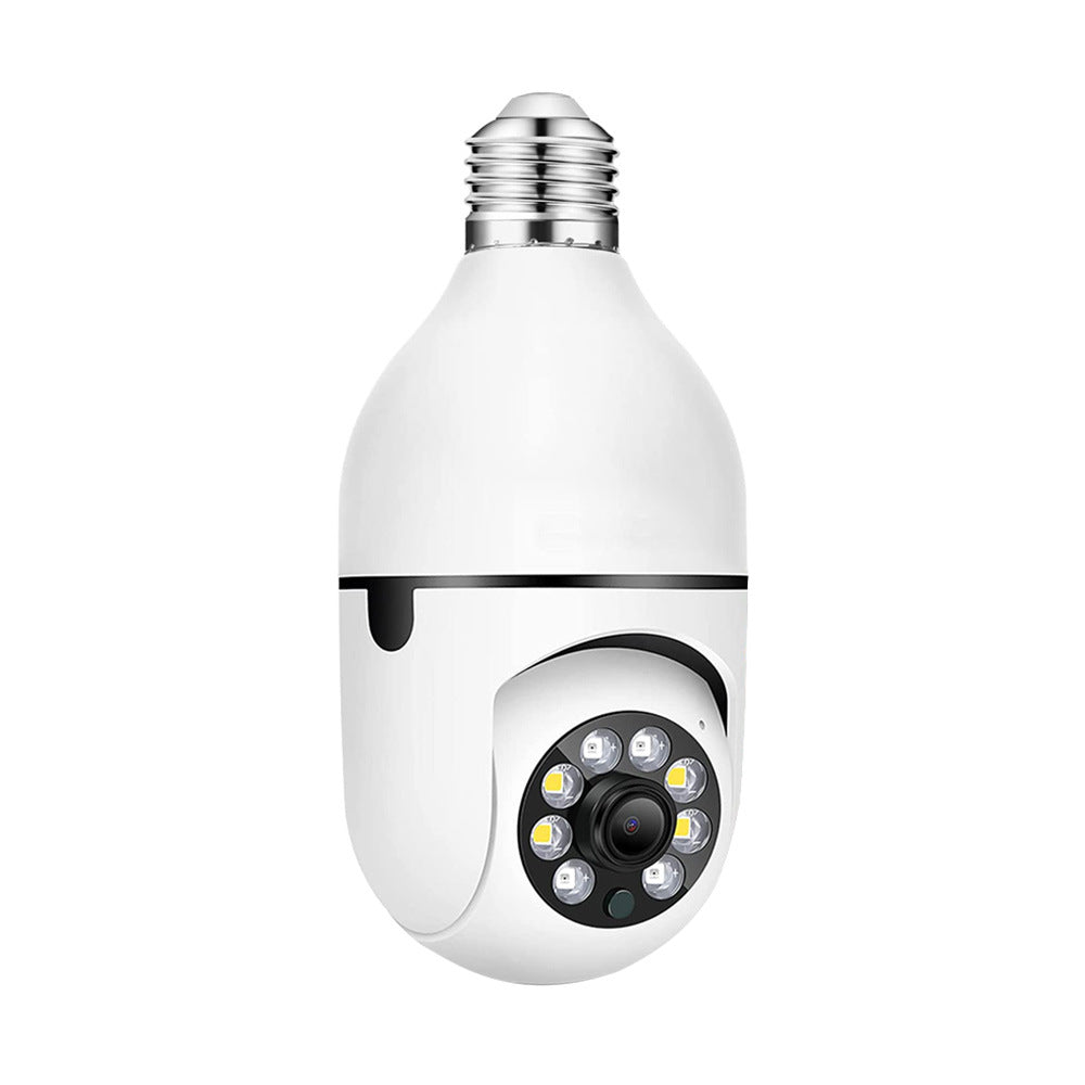 A6 Bulb Camera Full Color Dual Light 360° Home Wireless Surveillance Camera Baby Surveillance Camera E27