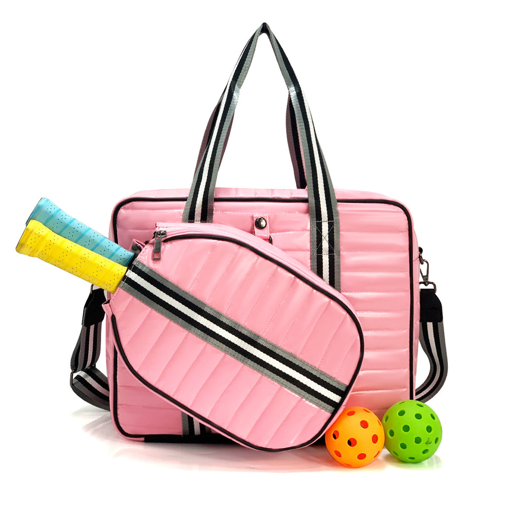 Amazon spot neoprene shoulder bag badminton bag multi-function outdoor pickleball bag portable tennis bag