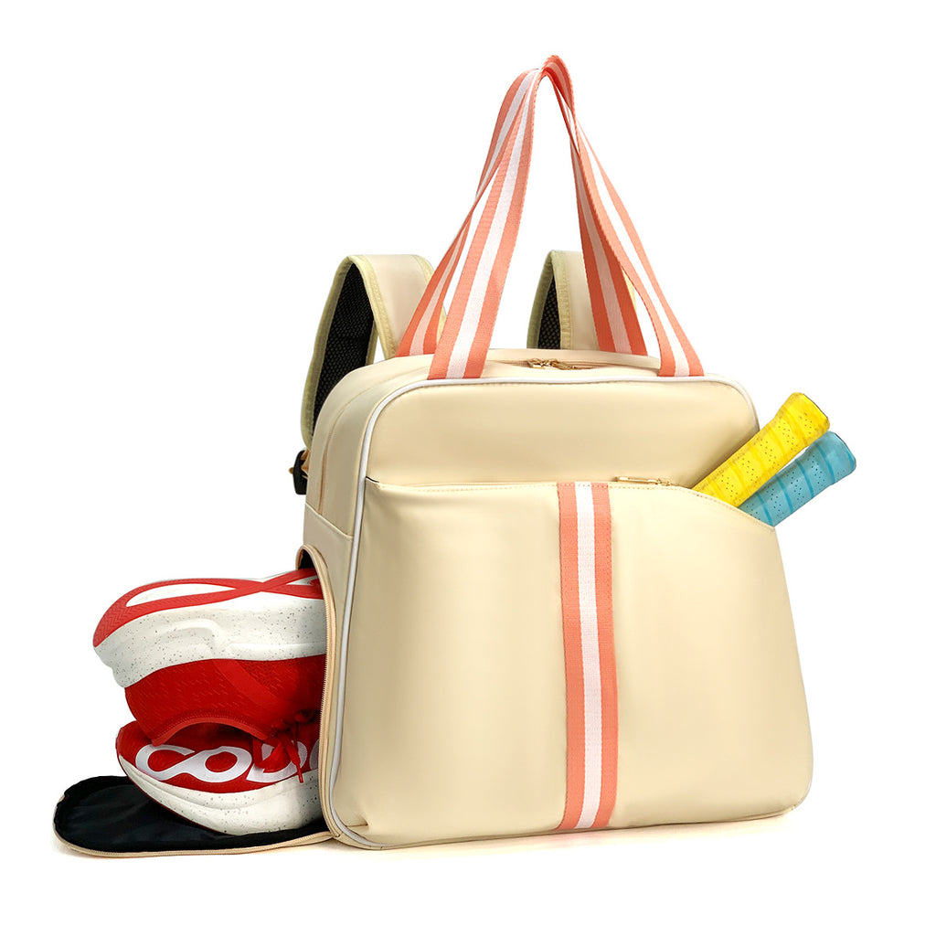 Amazon spot neoprene shoulder bag badminton bag multi-function outdoor pickleball bag portable tennis bag