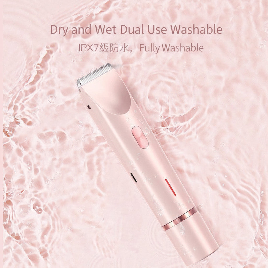Cross-border new pet shaver full body washable double-head shaver private part hair remover baby double-head hair clipper