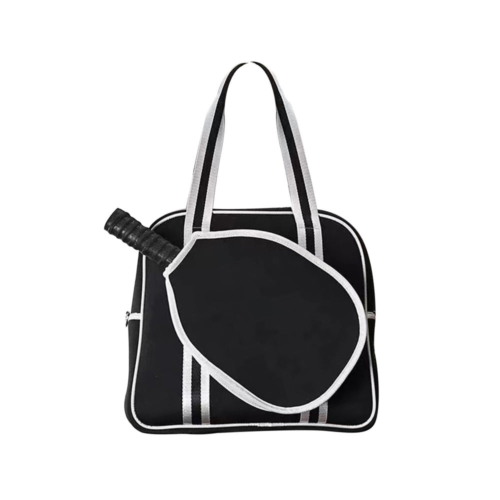 Amazon spot neoprene shoulder bag badminton bag multi-function outdoor pickleball bag portable tennis bag