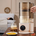 Mojue light bass wall breaking machine intelligent automatic heating residue-free soy milk multi-function cooking food supplement machine non-silent