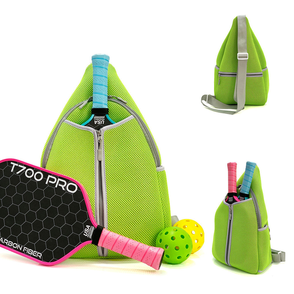 Amazon spot neoprene shoulder bag badminton bag multi-function outdoor pickleball bag portable tennis bag