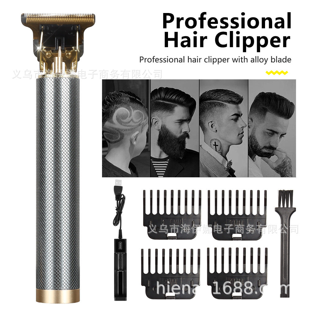 Hair clipper T9 hair clipper electric clipper razor electric push oil head scissors men's hair clipper clipper oil head scissors