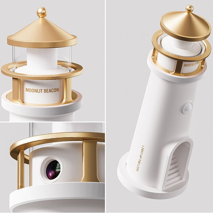 Moon Projection Lamp Lighthouse