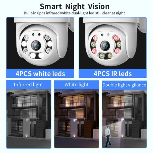 A12 camera HD home security monitoring wireless network camera can plug network cable waterproof cloud ant APP