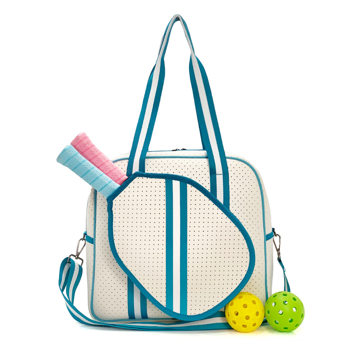 Amazon spot neoprene shoulder bag badminton bag multi-function outdoor pickleball bag portable tennis bag