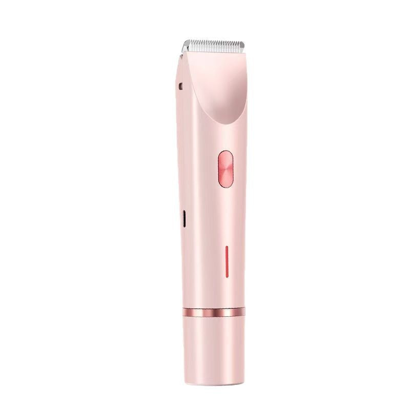 Cross-border new pet shaver full body washable double-head shaver private part hair remover baby double-head hair clipper