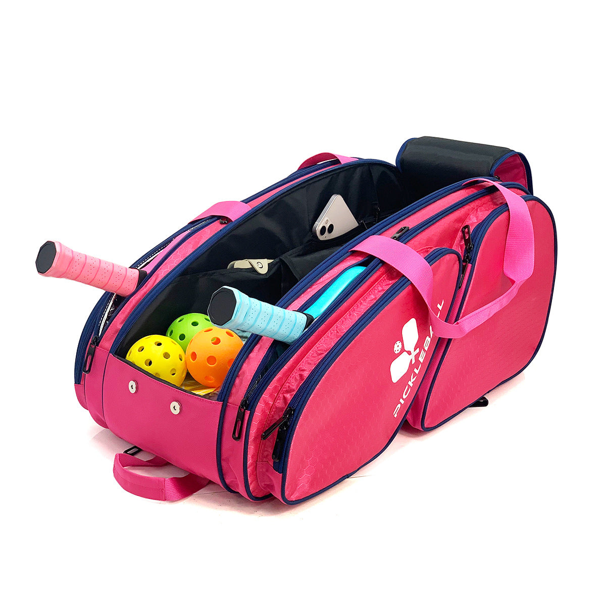 Amazon spot neoprene shoulder bag badminton bag multi-function outdoor pickleball bag portable tennis bag